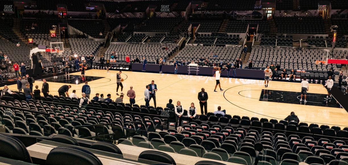 Frost Bank Center - Section Box 3 Seat View