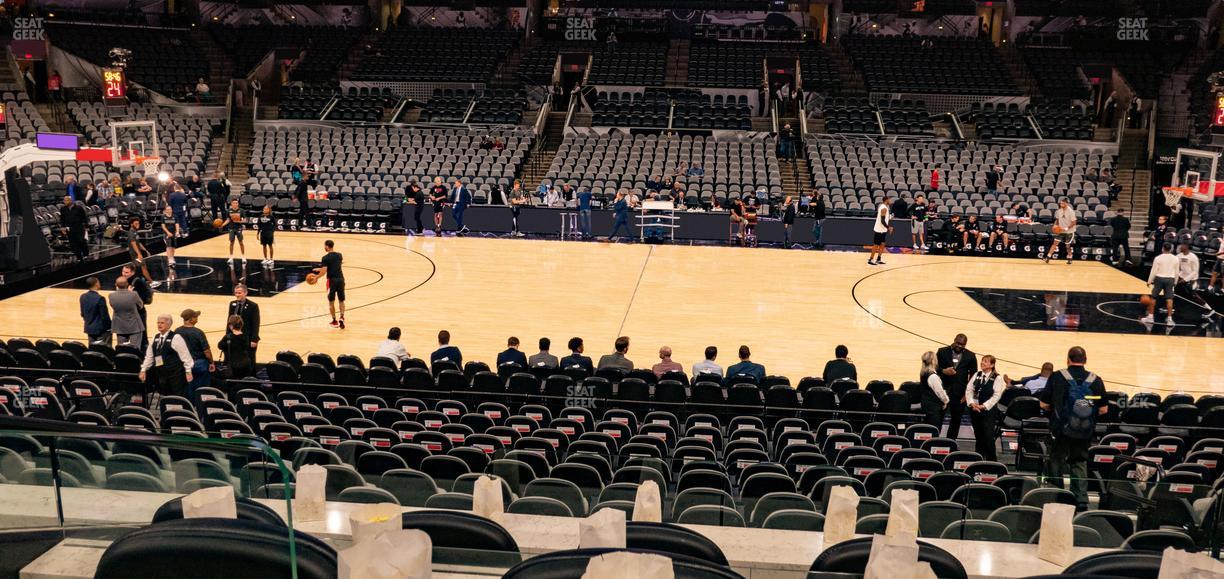 Frost Bank Center - Section Box 4 Seat View