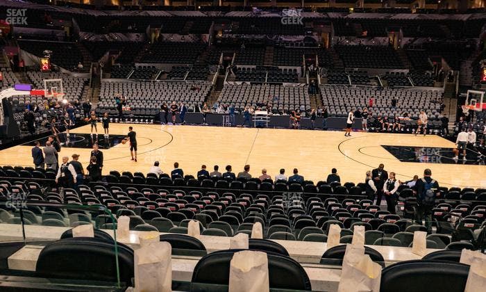 Frost Bank Center - Section Box 4 Seat View