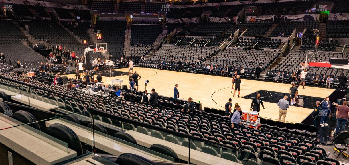 Frost Bank Center - Section Box 6 A Seat View