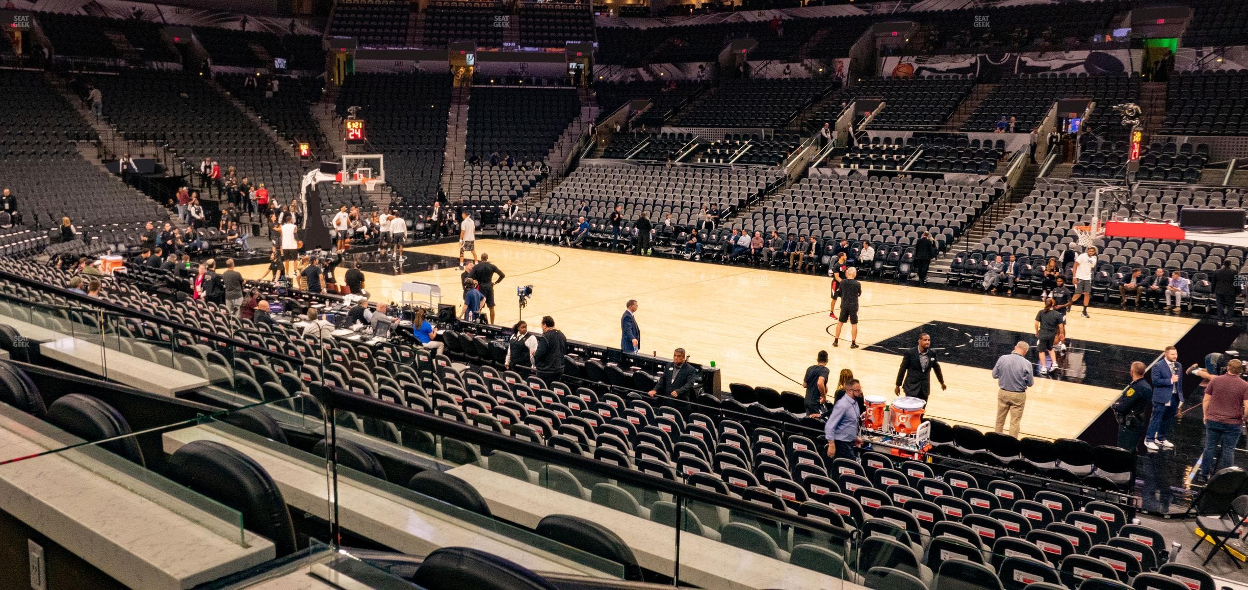 Frost Bank Center - Section Box 6 A Seat View