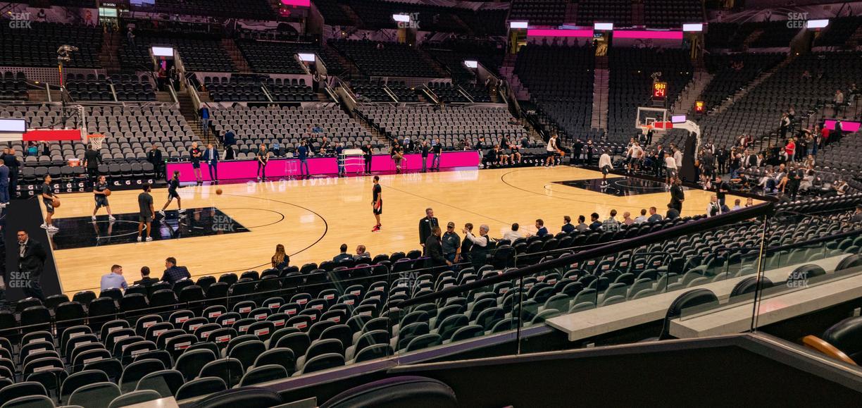 Frost Bank Center - Section Box 8 Seat View