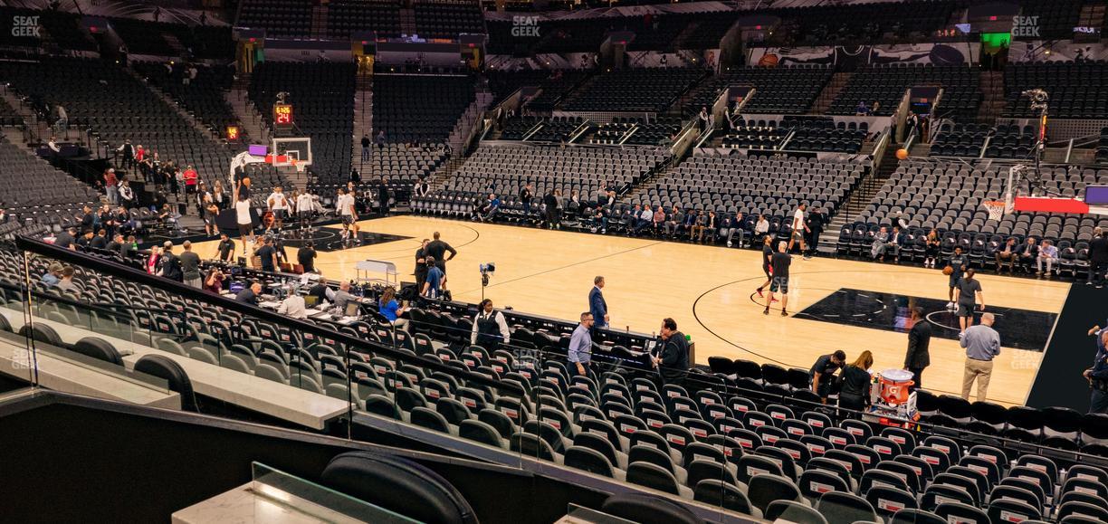 Frost Bank Center - Section Box 9 Seat View