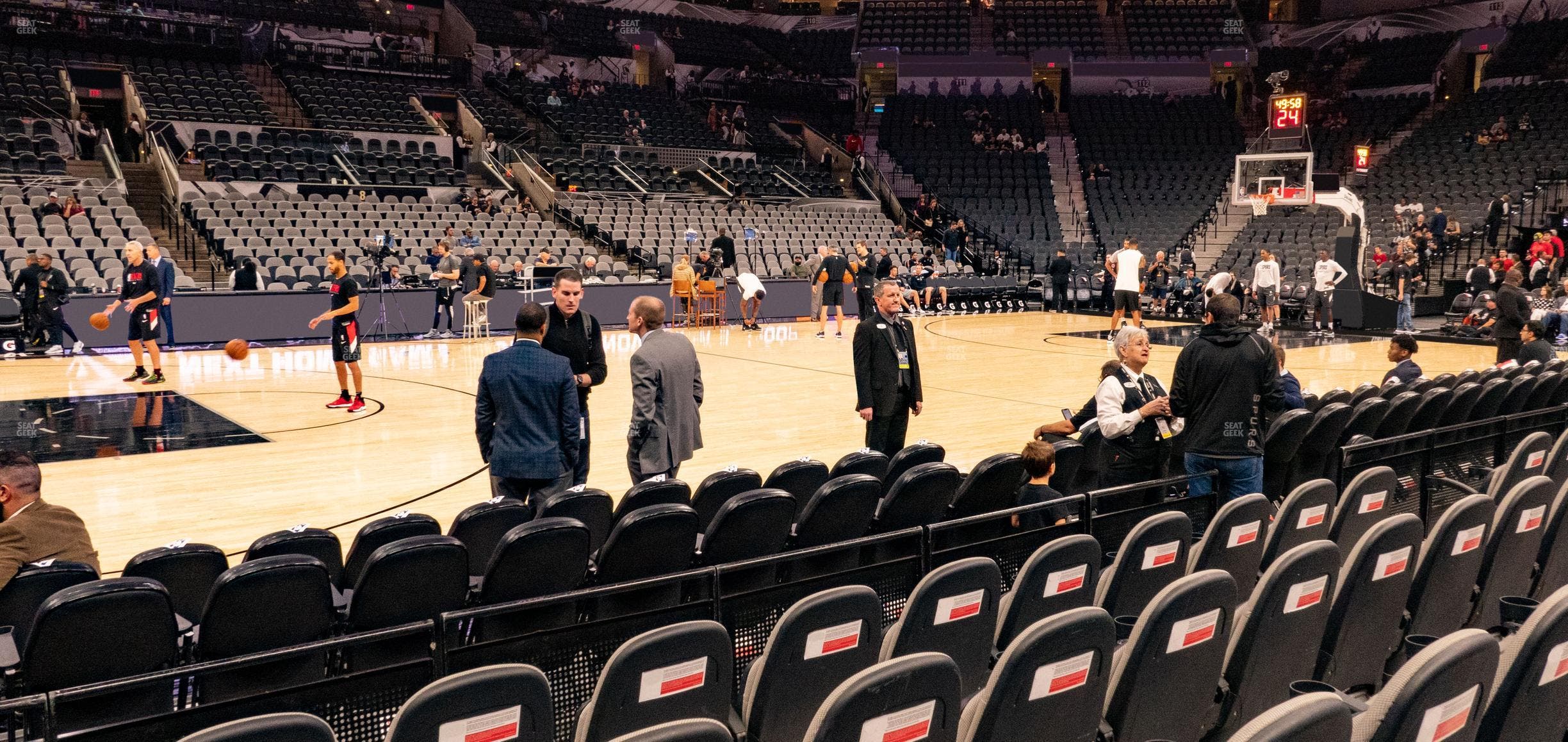 Frost Bank Center - Section Charter 24 Seat View