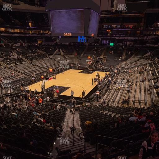 Frost Bank Center - Section Super Box 1 C Seat View