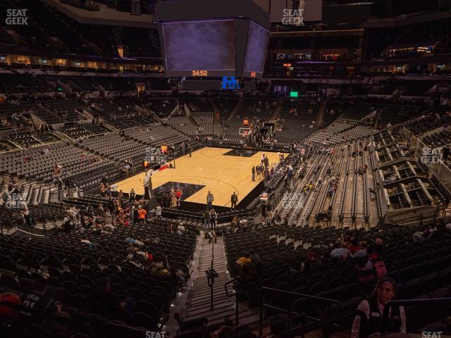 Frost Bank Center - Section Super Box 1 C Seat View