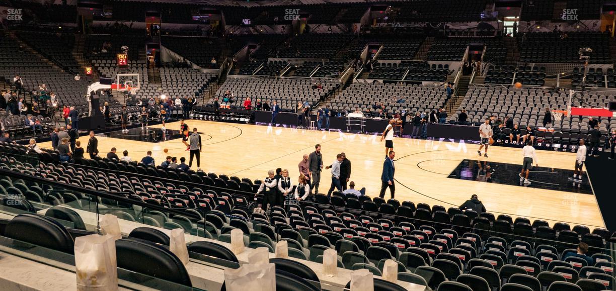 Frost Bank Center - Section Super Box 2 B Seat View