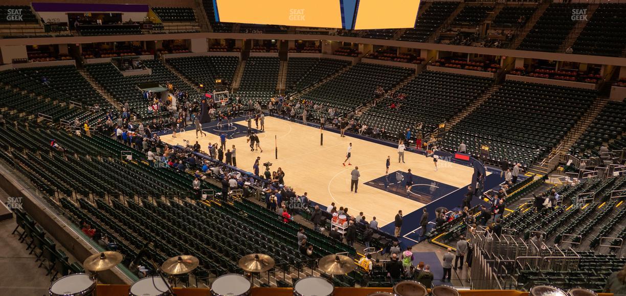 Gainbridge Fieldhouse - Section 102 Seat View