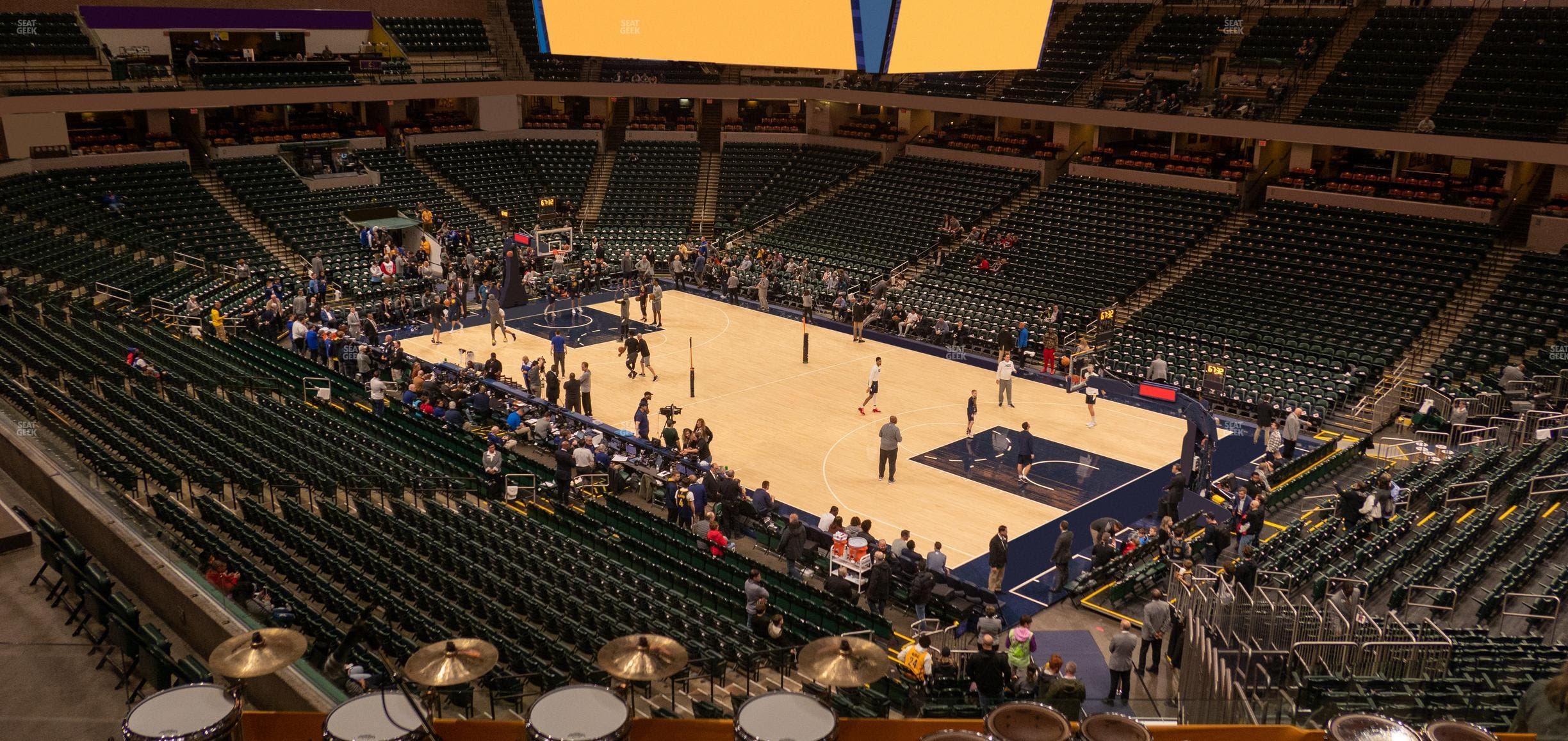 Gainbridge Fieldhouse - Section 102 Seat View
