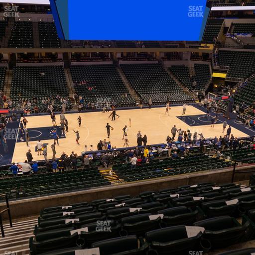 Gainbridge Fieldhouse - Section 106 Seat View