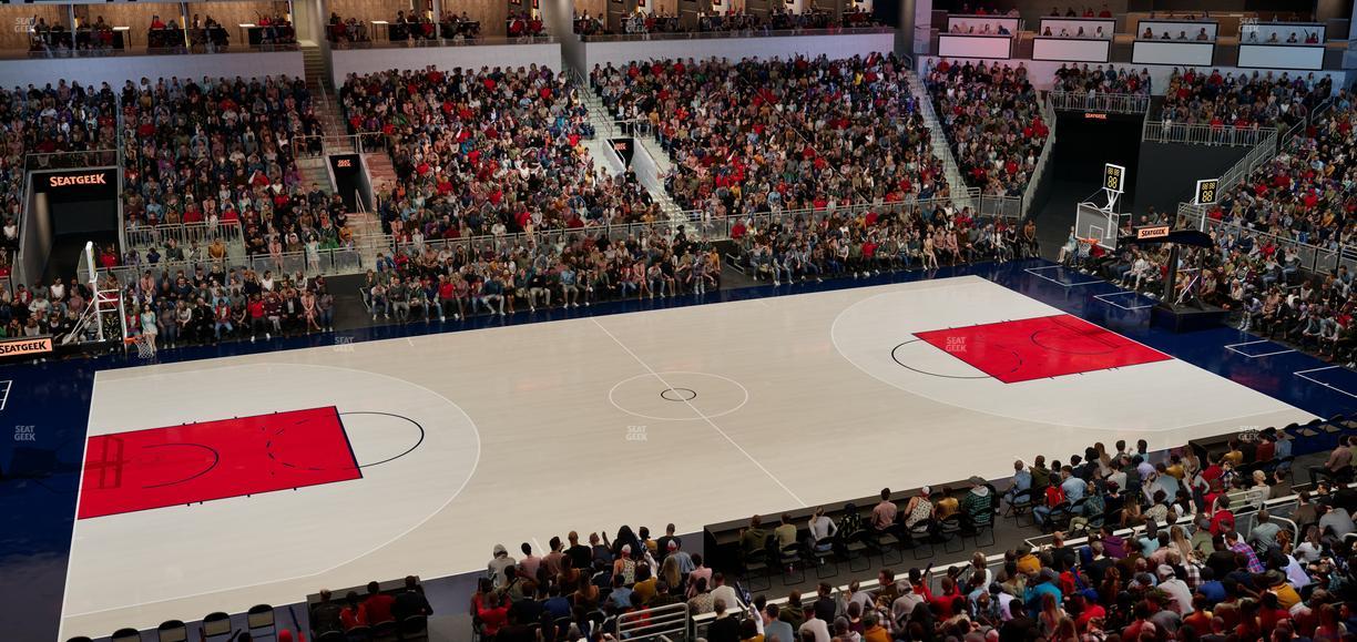 Gainbridge Fieldhouse - Section 106 Seat View
