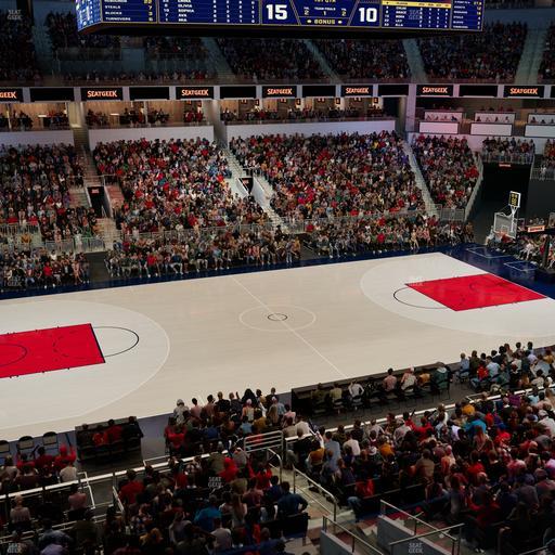 Gainbridge Fieldhouse - Section 106 Seat View