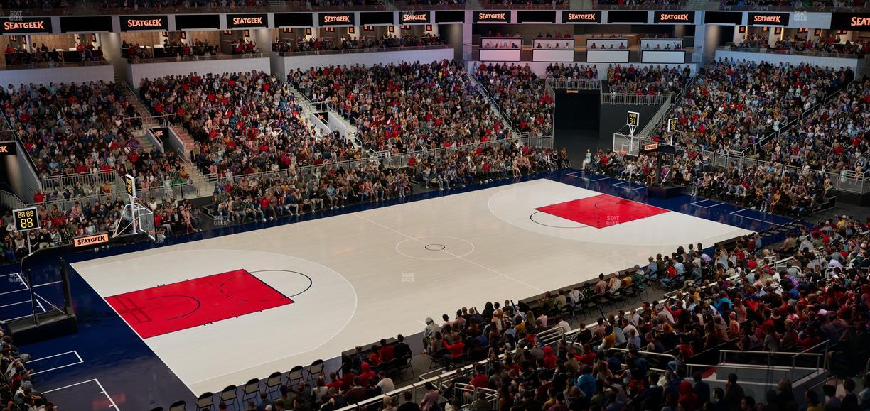 Gainbridge Fieldhouse - Section 107 Seat View