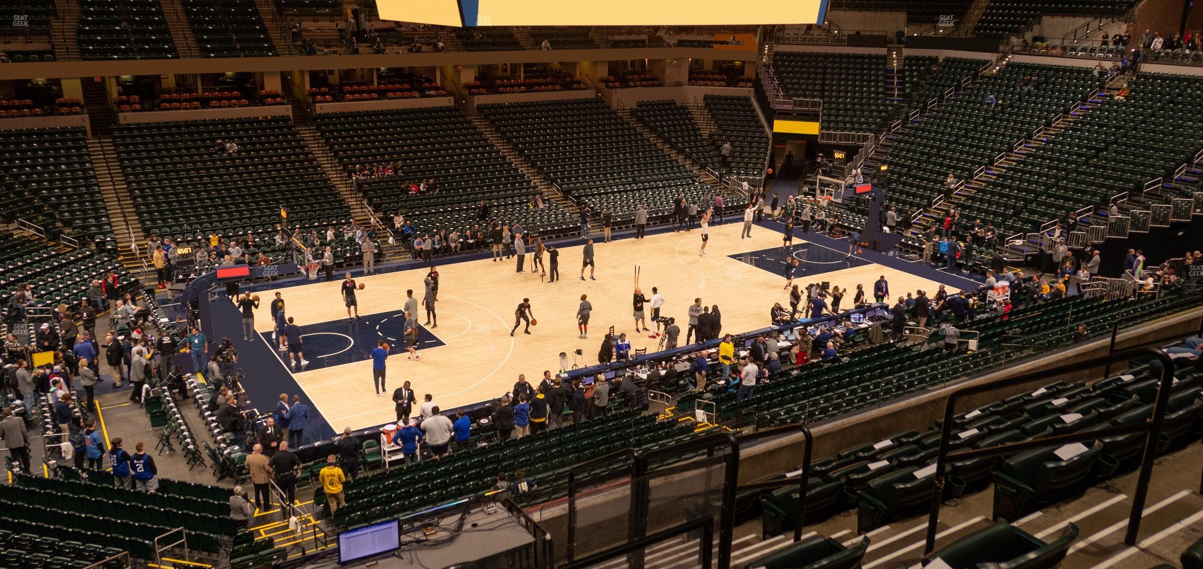 Gainbridge Fieldhouse - Section 107 Seat View
