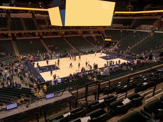 Gainbridge Fieldhouse - Section 107 Seat View