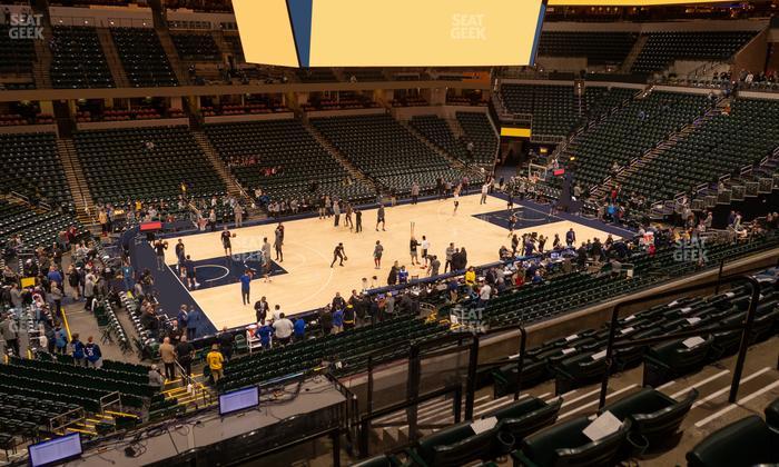 Gainbridge Fieldhouse - Section 107 Seat View