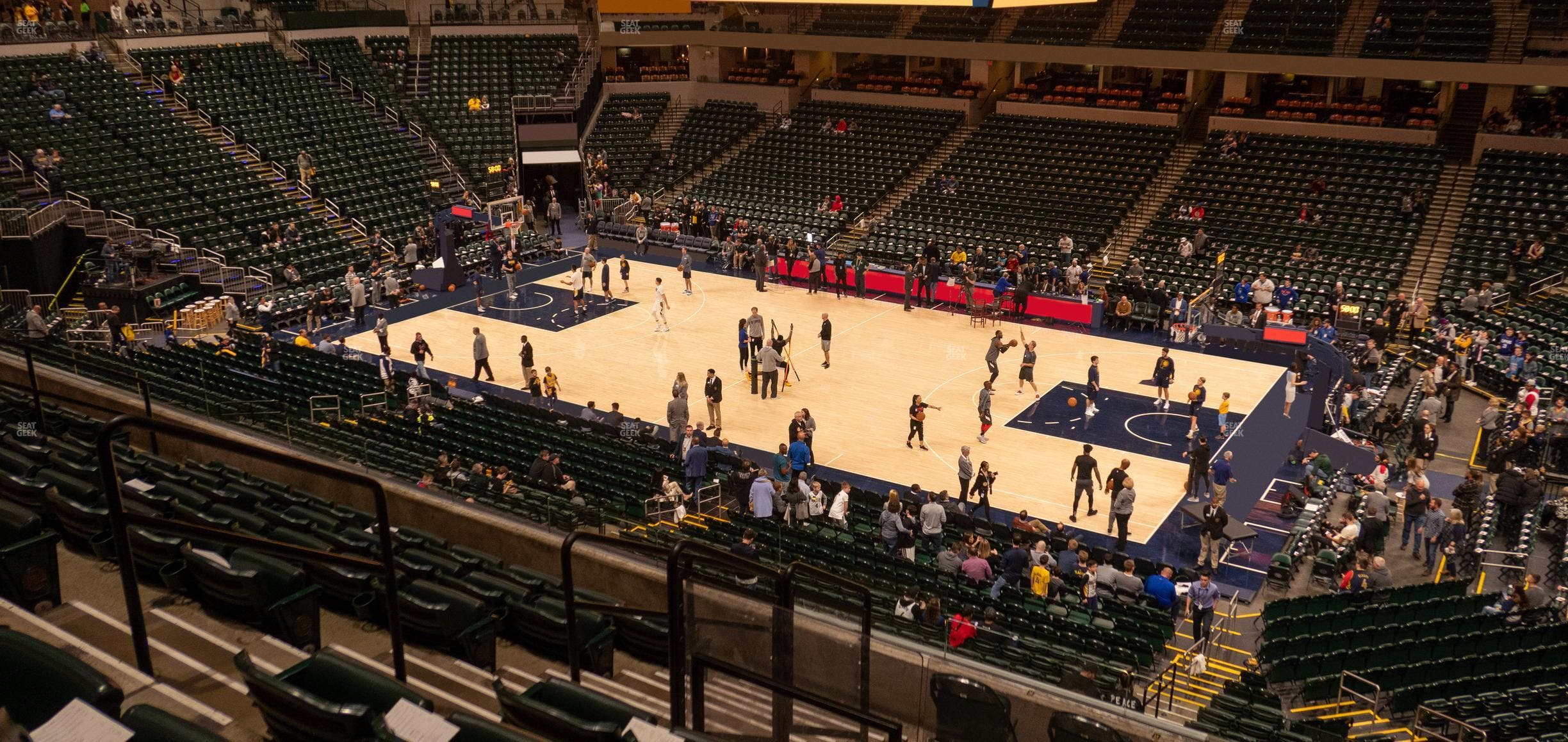 Gainbridge Fieldhouse - Section 114 Seat View