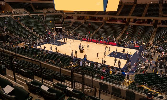 Gainbridge Fieldhouse - Section 114 Seat View