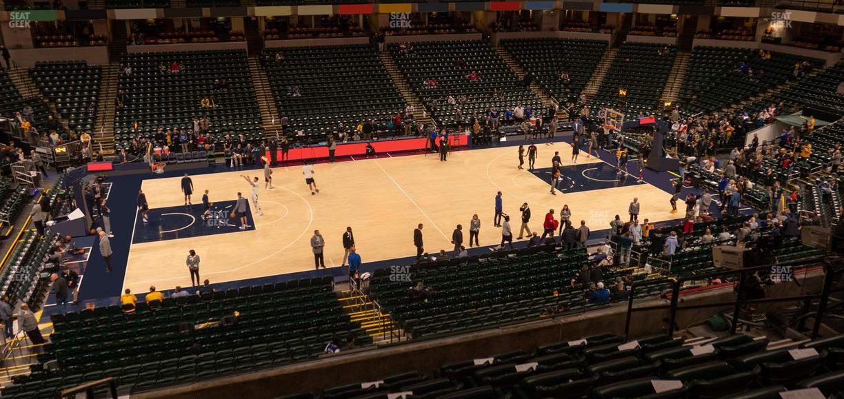 Gainbridge Fieldhouse - Section 117 Seat View
