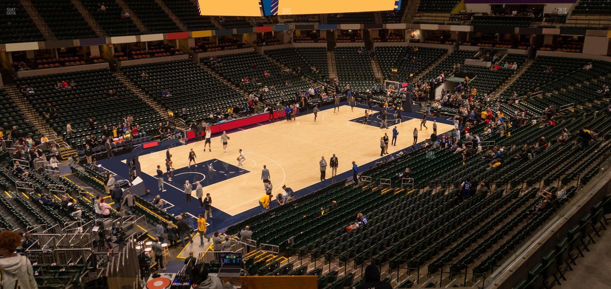 Gainbridge Fieldhouse - Section 119 Seat View