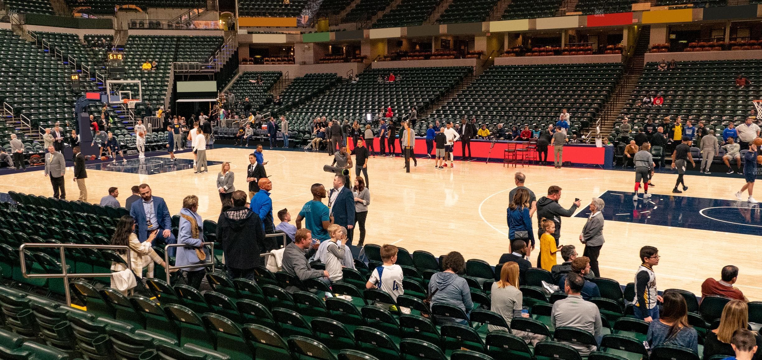 Gainbridge Fieldhouse - Section 15 Seat View