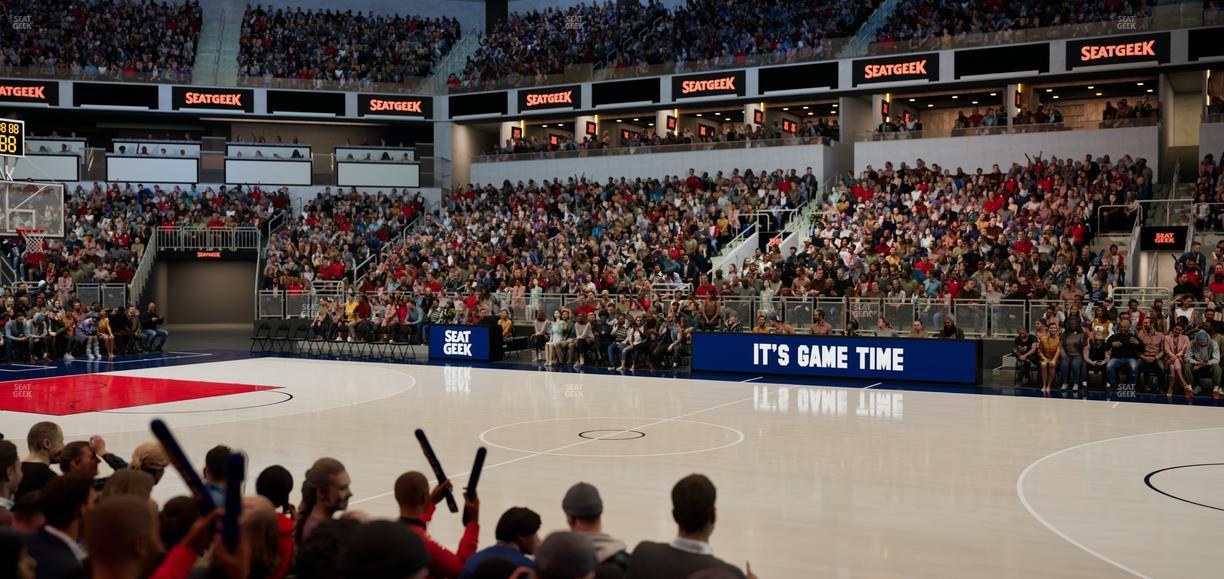 Gainbridge Fieldhouse - Section 15 Seat View