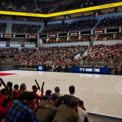 Gainbridge Fieldhouse - Section 15 Seat View