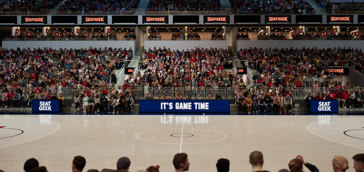 Gainbridge Fieldhouse - Section 16 Seat View