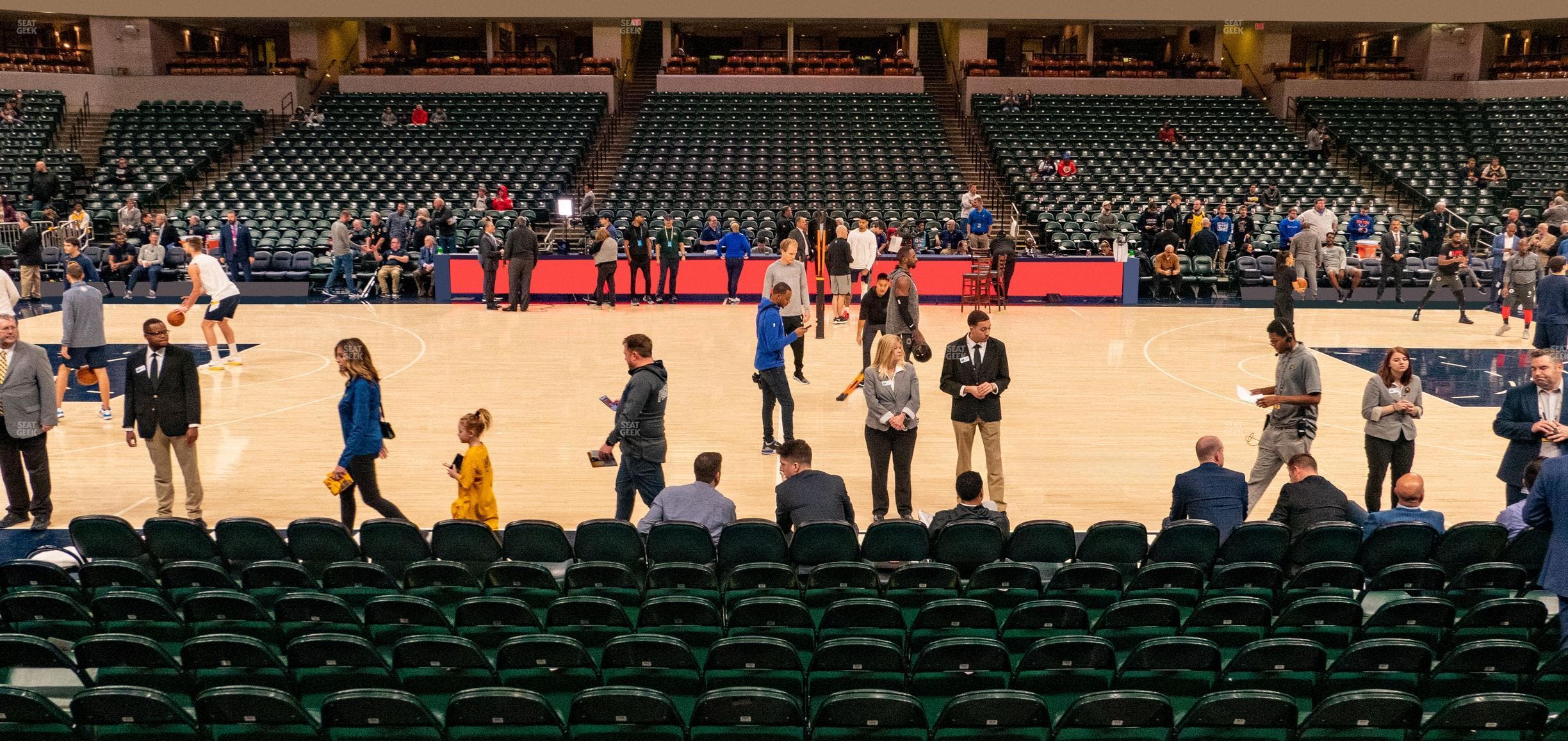 Gainbridge Fieldhouse - Section 16 Seat View