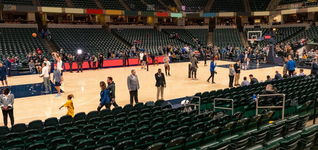 Gainbridge Fieldhouse - Section 17 Seat View