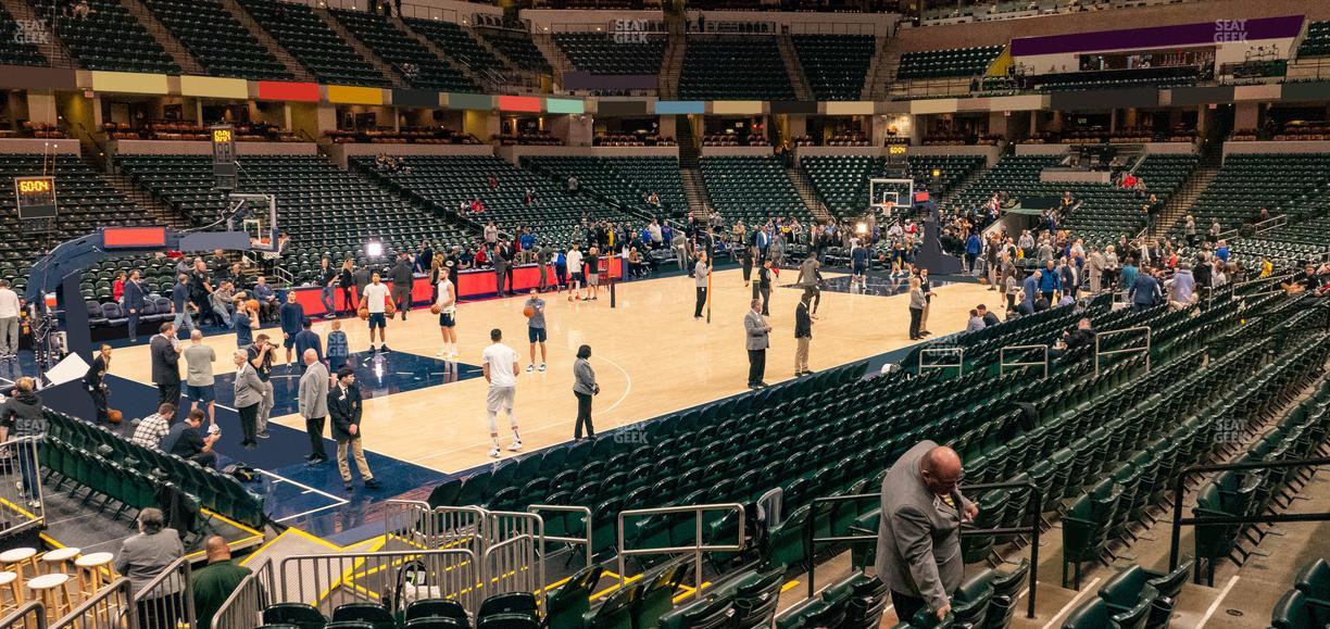 Gainbridge Fieldhouse - Section 18 Seat View