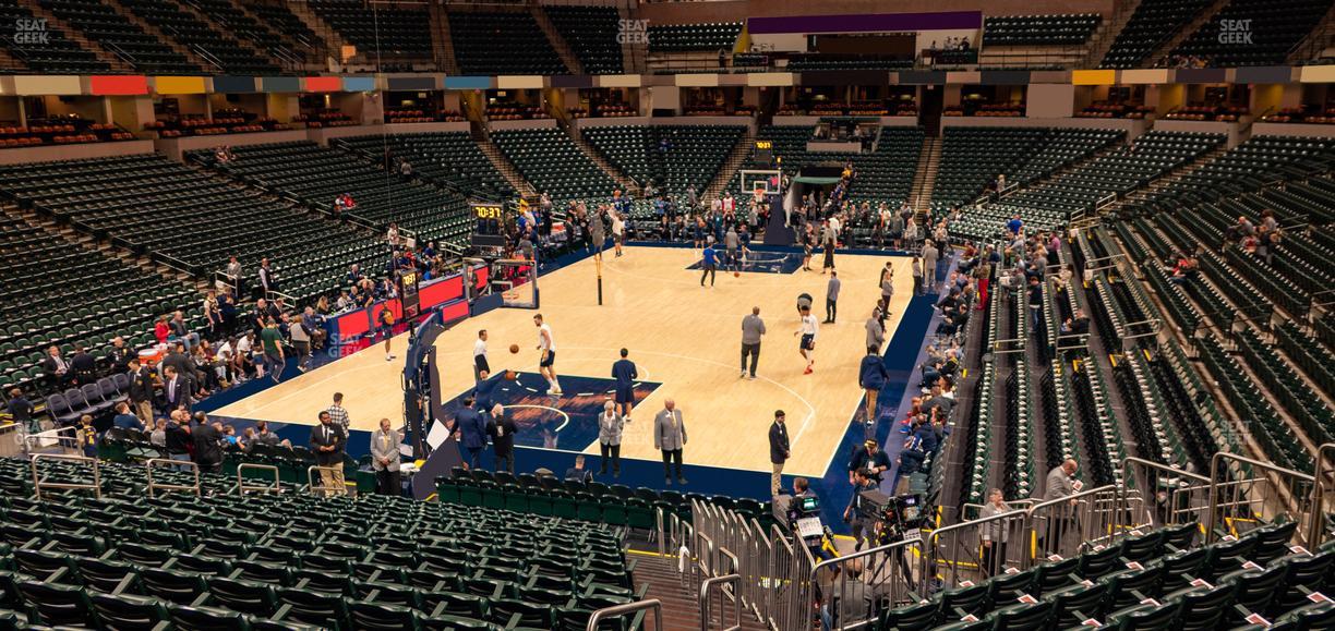 Gainbridge Fieldhouse - Section 19 Seat View