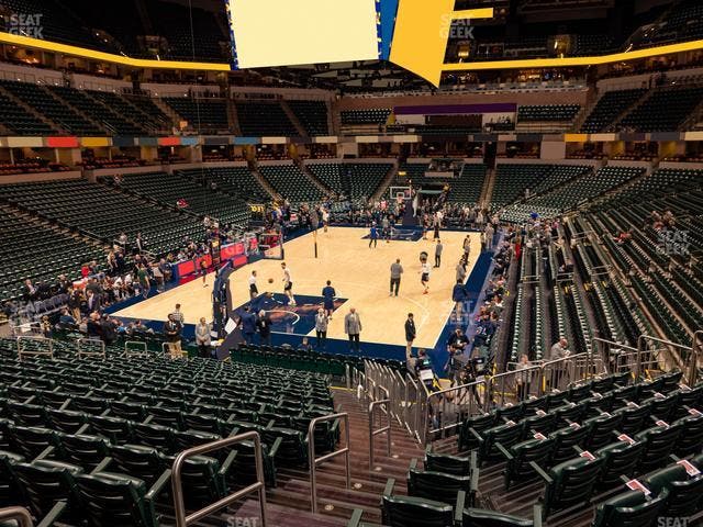 Gainbridge Fieldhouse - Section 19 Seat View