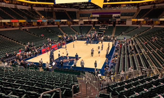 Gainbridge Fieldhouse - Section 19 Seat View