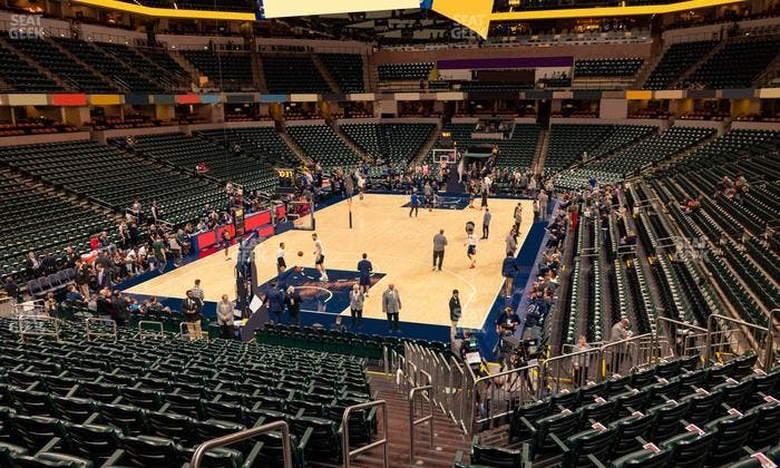 Gainbridge Fieldhouse - Section 19 Seat View