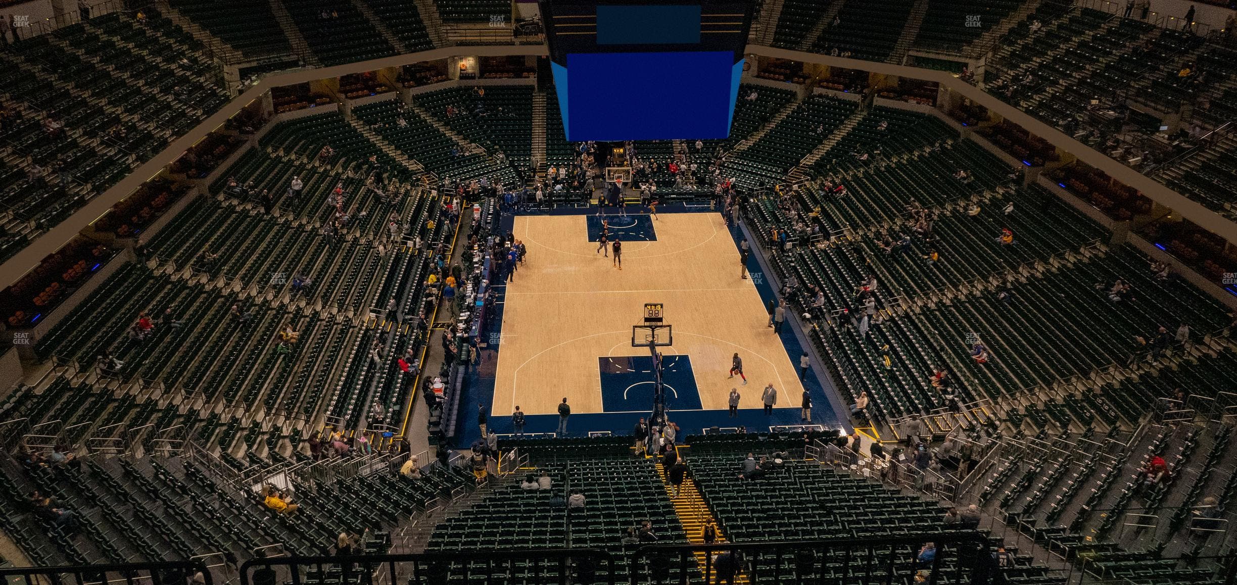 Gainbridge Fieldhouse - Section 201 Seat View
