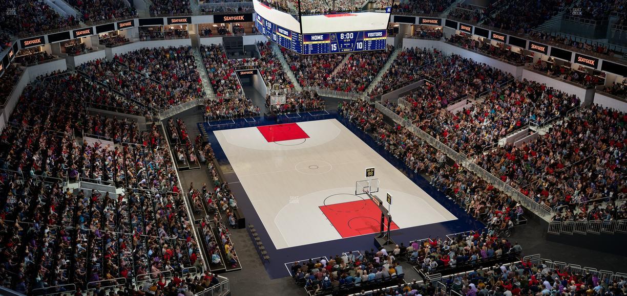 Gainbridge Fieldhouse - Section 202 Seat View