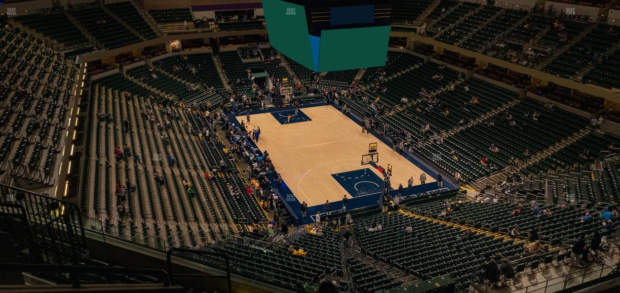 Gainbridge Fieldhouse - Section 203 Seat View