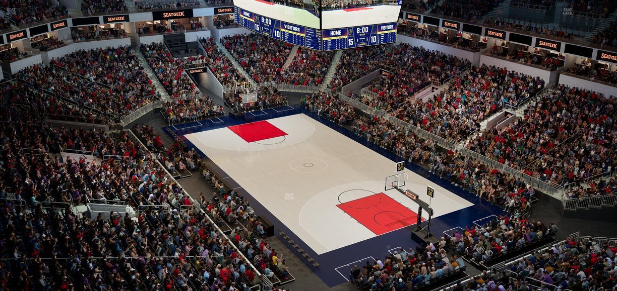 Gainbridge Fieldhouse - Section 204 Seat View