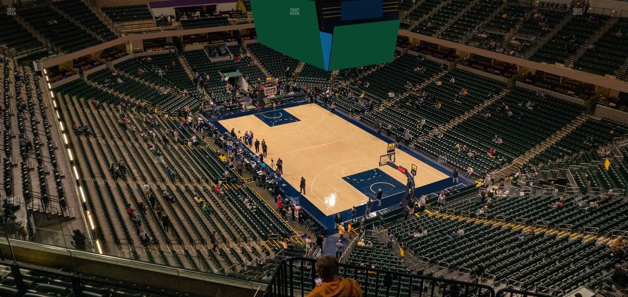 Gainbridge Fieldhouse - Section 204 Seat View