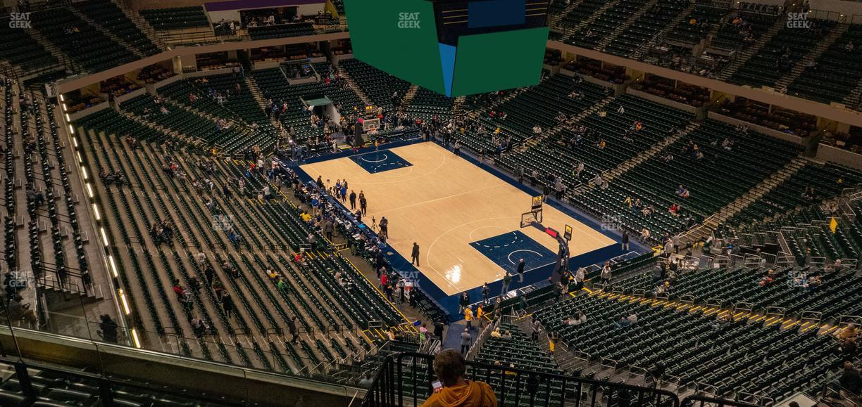 Gainbridge Fieldhouse - Section 204 Seat View