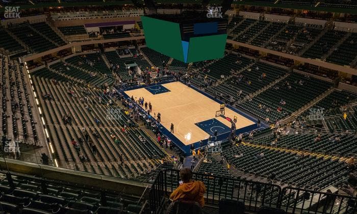 Gainbridge Fieldhouse - Section 204 Seat View