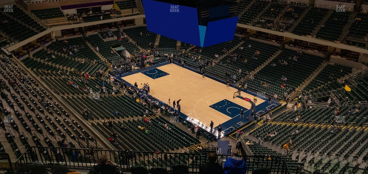 Gainbridge Fieldhouse - Section 205 Seat View