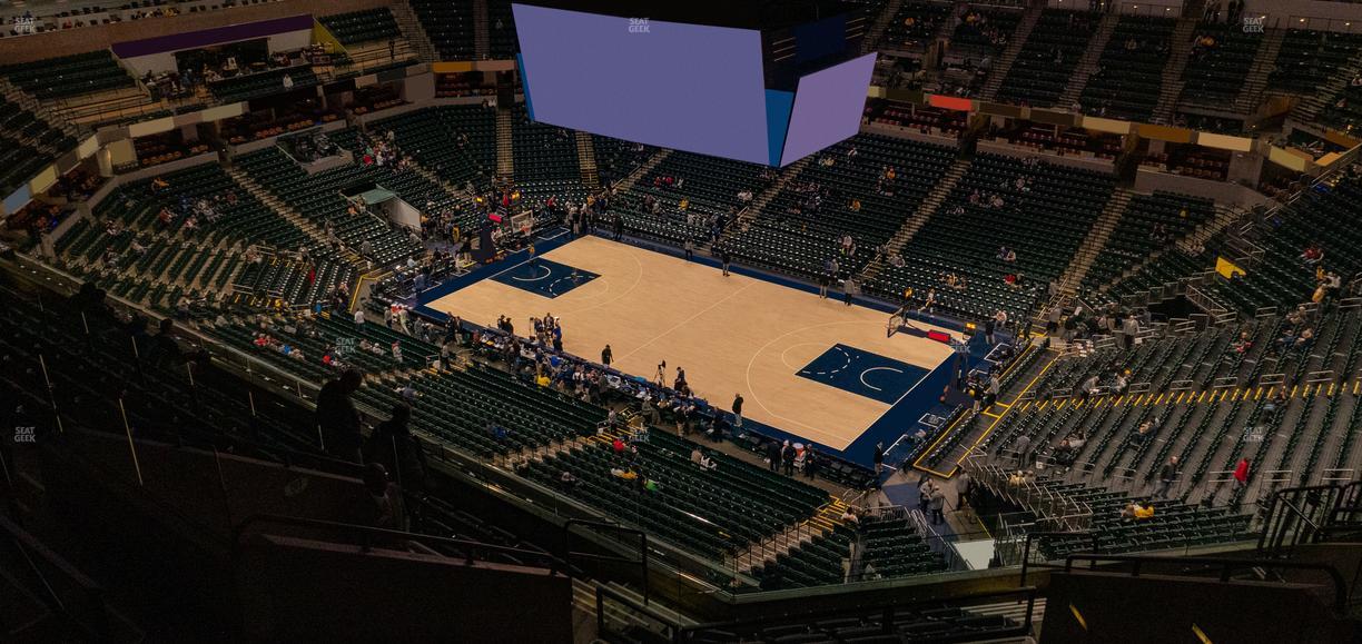 Gainbridge Fieldhouse - Section 206 Seat View