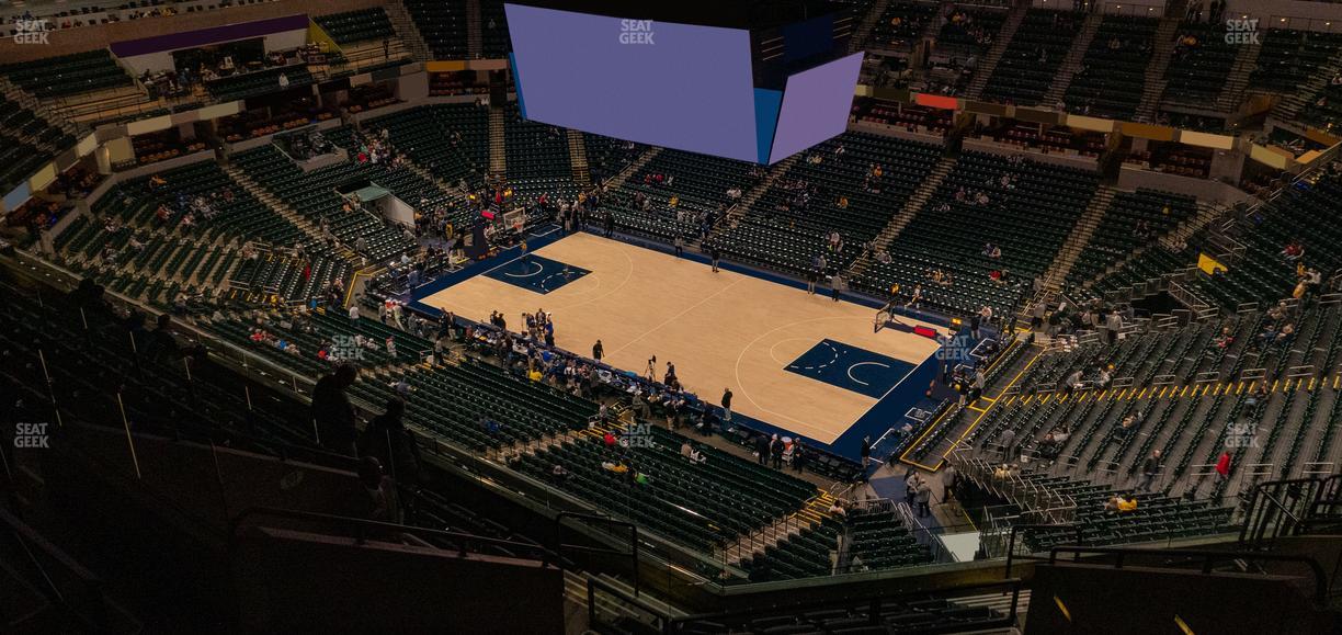 Gainbridge Fieldhouse - Section 206 Seat View