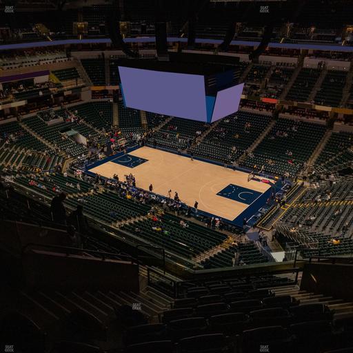 Gainbridge Fieldhouse - Section 206 Seat View