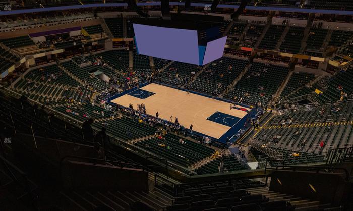 Gainbridge Fieldhouse - Section 206 Seat View