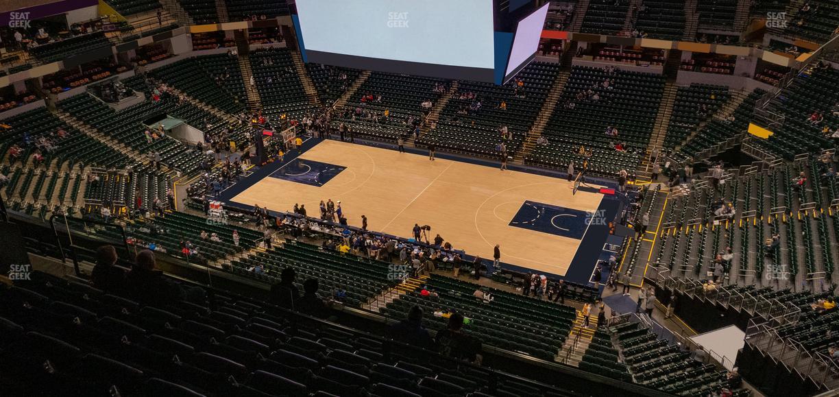 Gainbridge Fieldhouse - Section 207 Seat View