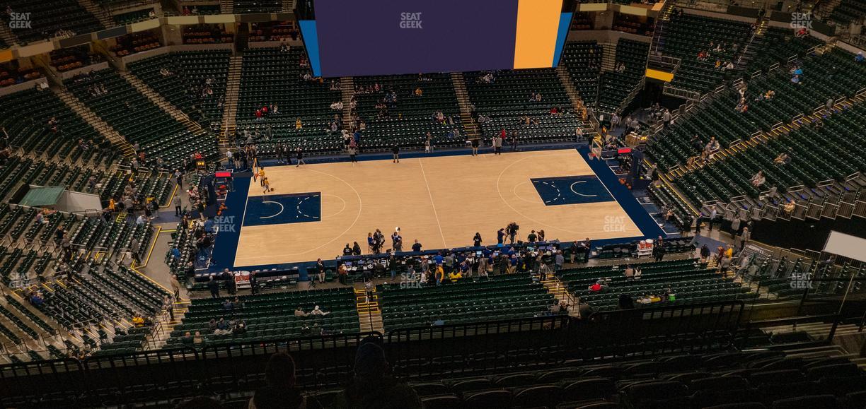 Gainbridge Fieldhouse - Section 209 Seat View