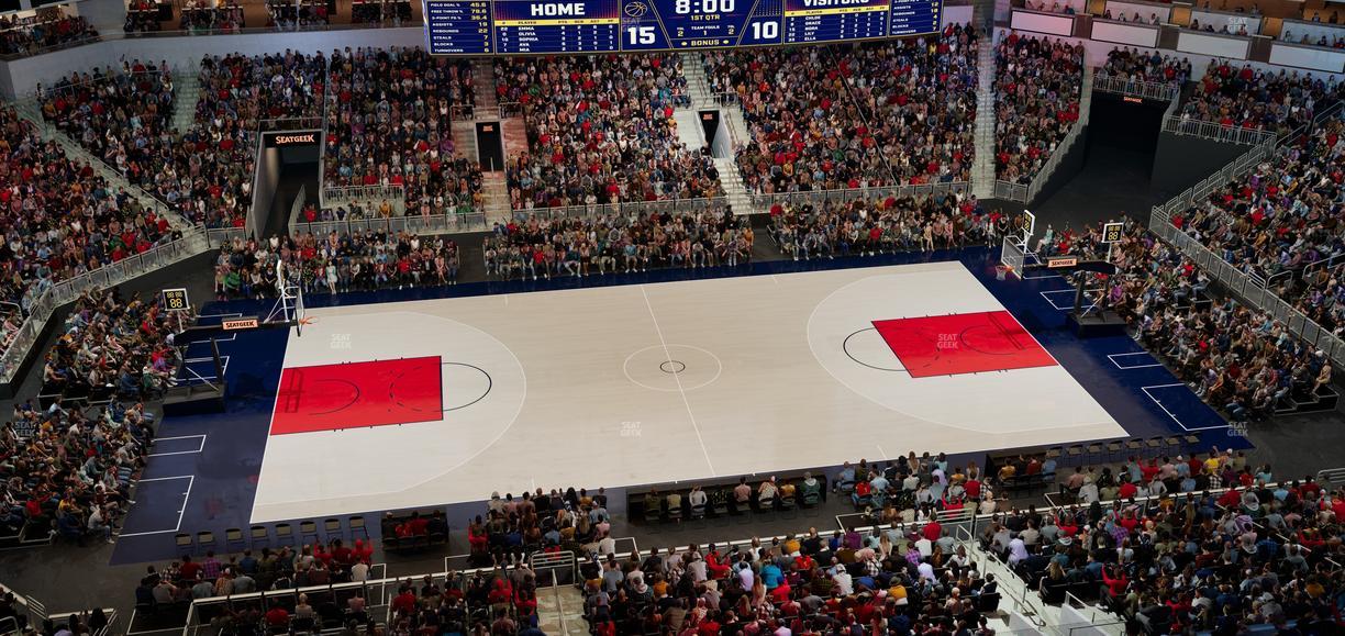 Gainbridge Fieldhouse - Section 209 Seat View